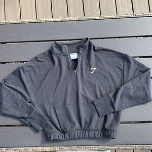 Gymshark Cropped Quarter Zip